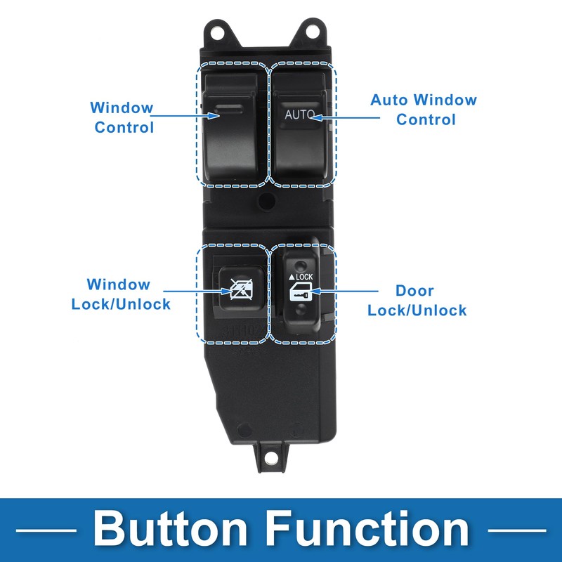 A ABSOPRO Power Window Switch No.8482026140 Front Right Driver Side