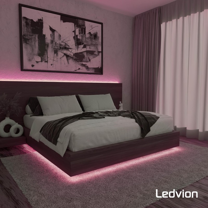 Ledvion Dimmable LED Strip, RGB 3000 K, 24 V, 23
