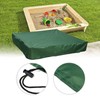 Sandbox Cover Square with Drawstring, Oxford Cloth Sandbox Canopy Waterproof