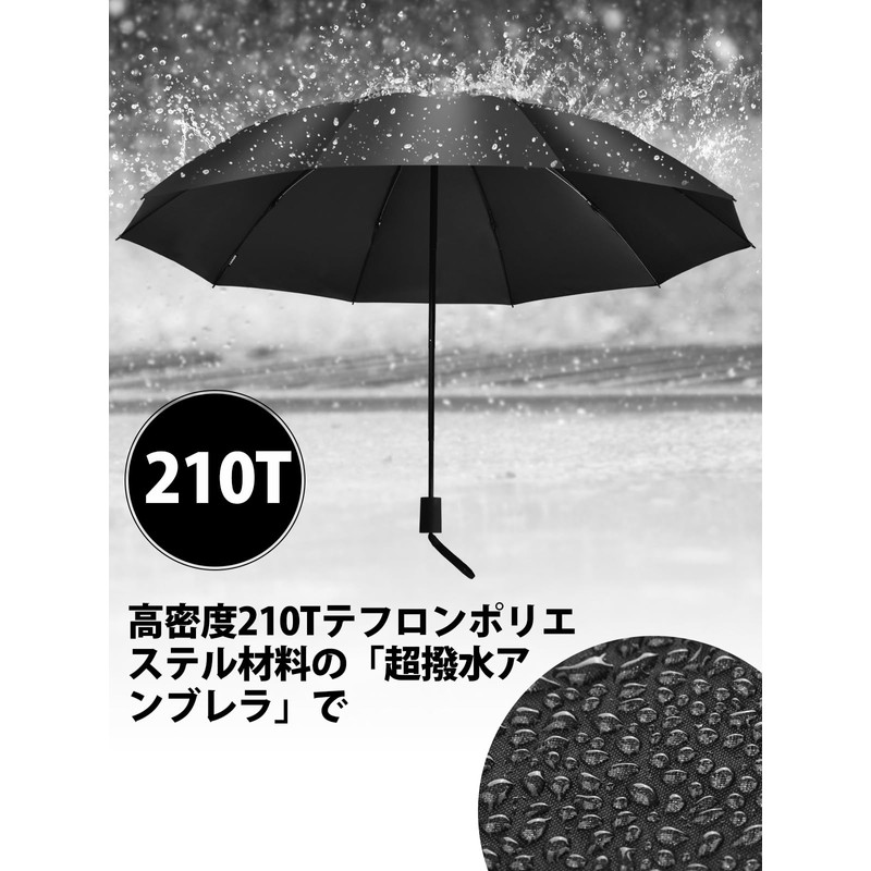 (Reiwa 7 Years New Version) Folding Umbrella, Large Size, 55.1