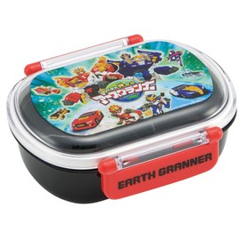 Skater QAF2BA Children's Lunch Box, Tomica Earth Gunner, 12.2 fl oz (360 ml)
