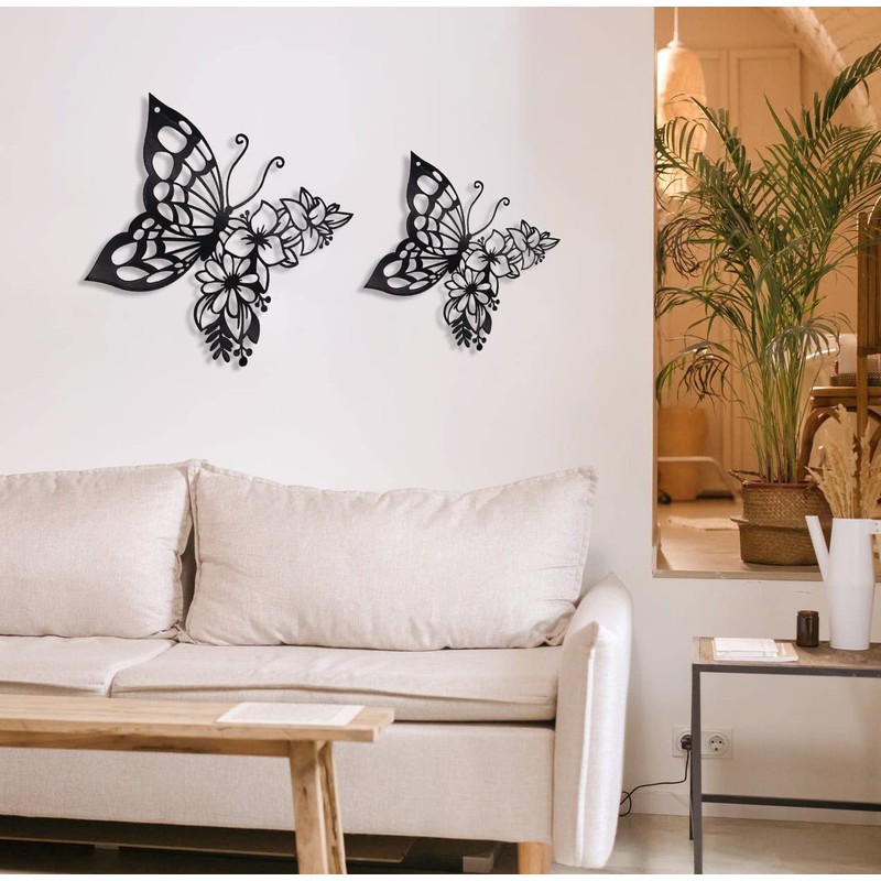 EZ4ENCE Butterfly Decoration Wall Art Boho Home Decor Hanging Appearance