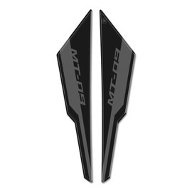labelbike - 3D Sticker Motorcycle Back Protection and Decoration in Resin Compatible with Yamaha MT-09 2024-2025 Colour Grey