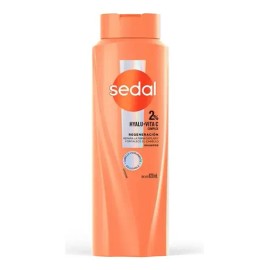 Shampoo Sedal Care+ con Ácido Hialurónico y Vitamina C para Cabello Seco 620 mL
