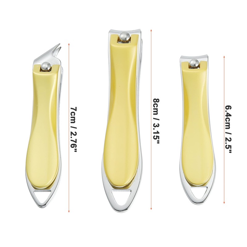 VOCOSTE Nail Clippers Set Professional Nail Toe Nails and Slant