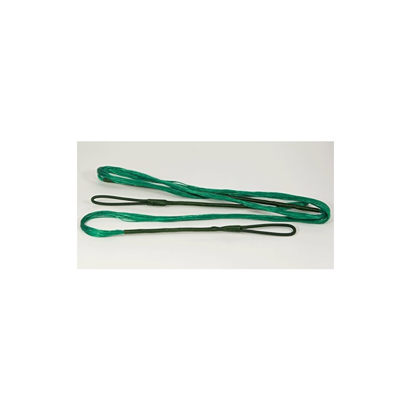 Green B50 Dacron Replacement Recurve Bowstring - Actual String Length