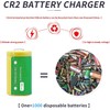 CR2 3.0V Cargador CR2 Set (2 celdas)