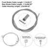 X AUTOHAUX Bike Shifter Derailleur Cable and Brake Cable Housing