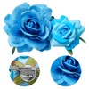 Topbuti Rose Hair Clip Flower Hairpin Rose Brooch Floral Clips,