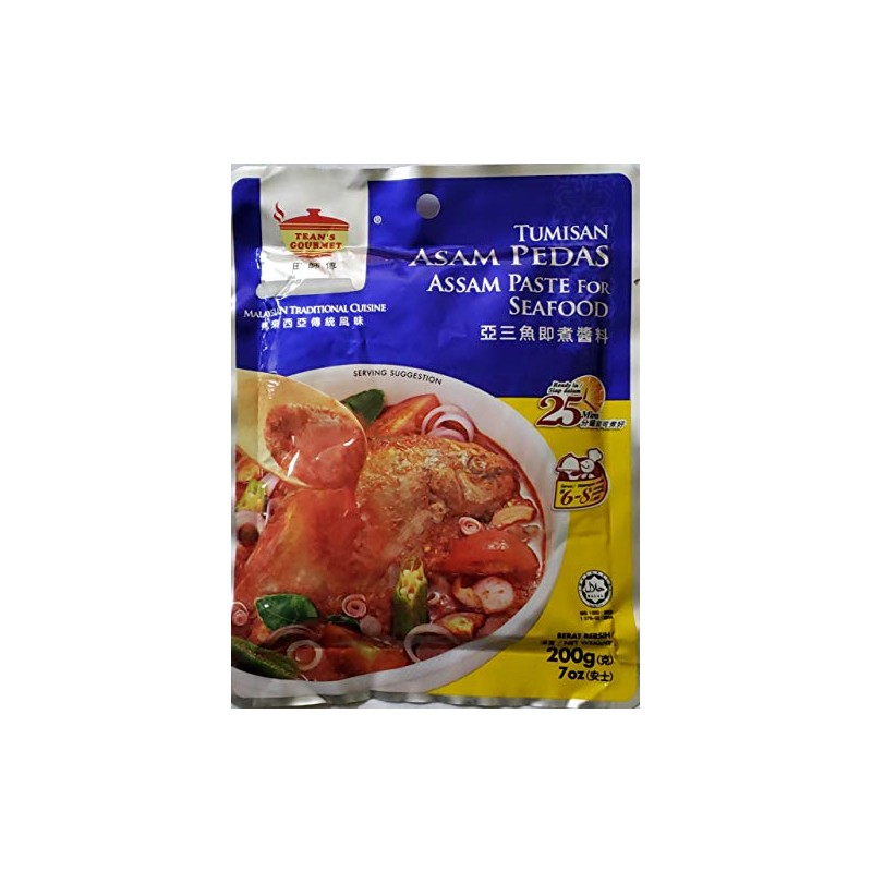 TEAN'S GOURMET - MALAYSIAN TRADITIONAL - ASAM FISH PASTE /