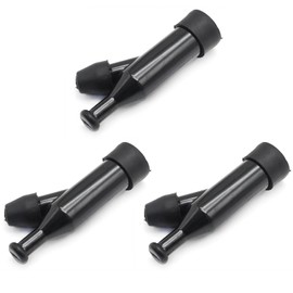 Zreneyfex 30700-ZE1-015 3PCS Spark Plug Cap Boots Replacement for Honda GX160 GX200 GX240 GX270 GX340 GX390, Black, 30700-ZE1-013