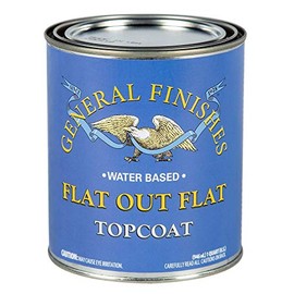 General Finishes Flat Out Flat Topcoat, Quart