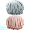 Shower Cap, UPKOCH Japan Double Layer Printed Waterproof Bath Cap