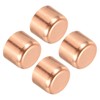 PATIKIL 3/4 Inch ID Copper Pipe End Cap, 4 Pack