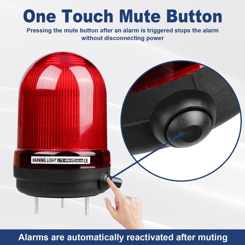 Sump Pump Alarm, High Water Leak Detection, with 110dB Loud