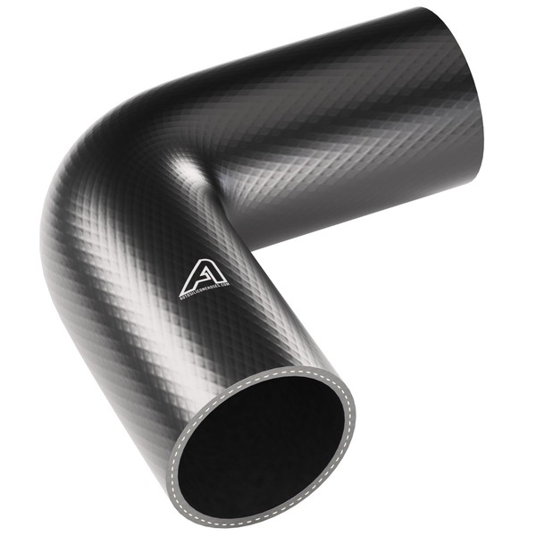 28mm (1 1/8") ID 90 Degree Rubber Elbow Hose Coupling