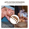 Doitool Massage Comb Made of Light Brown Wood for Head