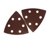 Delta Sanding Triangles │50 Pieces │ 6-Hole │ 93 x