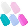 MAGICLULU 5 Piezas Fundas para Cepillos de Dientes de Viaje