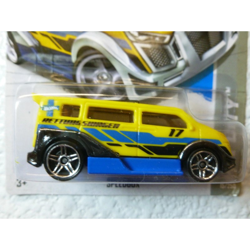 Hot Wheels YELLOW 2013 Hot Wheels SPEEDBOX #15 - HW