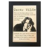 Oscar Wilde Print - Writer - A4 Mount Framed Parchment