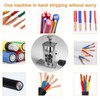 HONSAKU Electric/Manual/Drill Powered Wire Stripper Machine Automatic Tool for Cutting