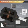 Pickleball Paddle, Carbon Fiber Surface with Reinforced 16mm Polypropylene Honeycomb
