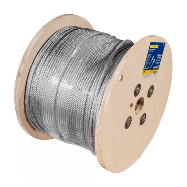 Surtek Cable De 7 1/16 Pul Ancho Con Guardacabo, 450