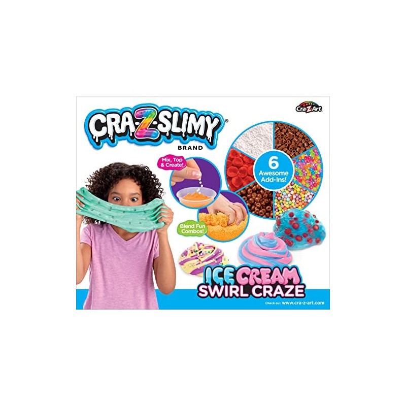 Cra-Z-Slimy Ice Cream Shop - Juego de limo prefabricado