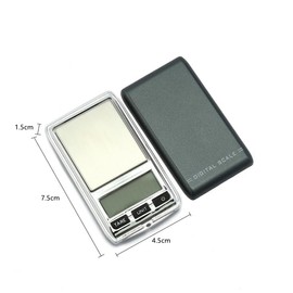 YOVECATHOU 0.01g - 500g Gram Mini Digital LCD Balance Weight Pocket Jewelry Diamond Scale for Food, Jewelry, Coffee