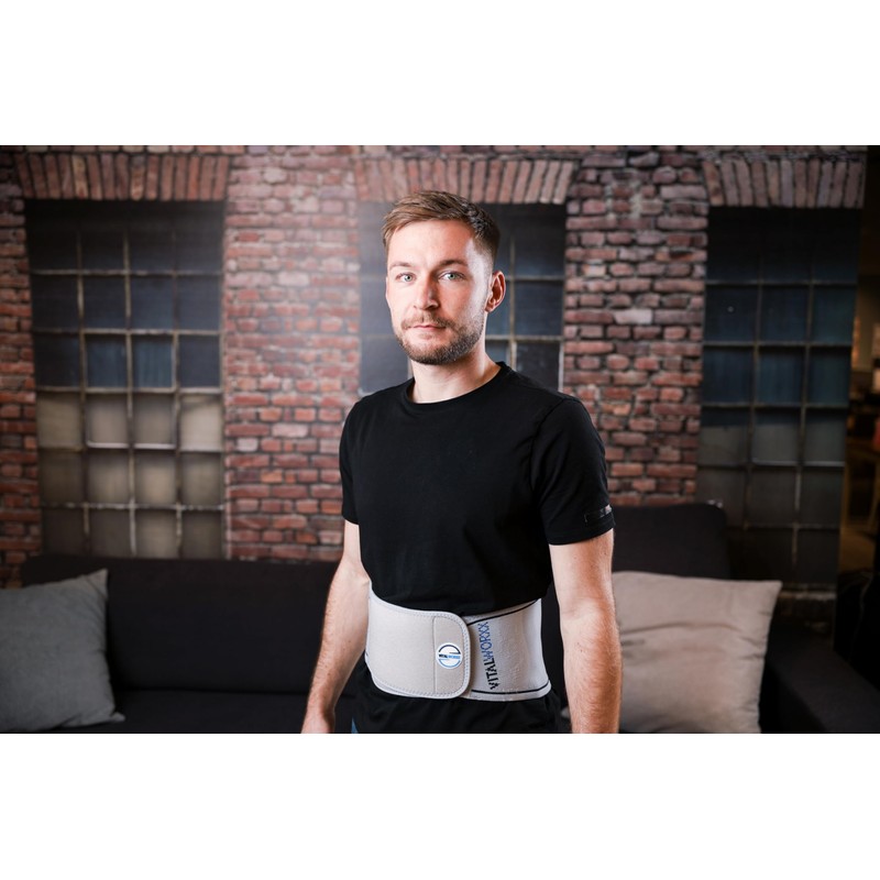 VITALWORXX Vitalsoft Back Strap Active and Highly Flexible Walking, Standing