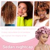 HAZMA 1 x Silk Bonnet for Sleeping, Bonnet for Curly,