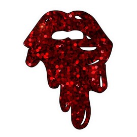 Artistic Lips-830 Sticker Decals, Laptop, Home Decoration, Car, Truck, Funny, Tumblr, Motorcycle Helmet, Bumper Sticker, Made in The U.S.A.