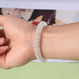 Healeved Spiky Sensory Finger Rings - 5 Pieces Spiky Massage Ball, Acupressure Ring, for Relief Anxiet, Fidget, Stress - Silent Stress Reducer Ring