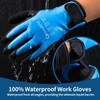 GOESTRIC 100% Waterproof Winter Work Gloves With Grip for Men
