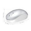 seenda Wireless Mouse, 2.4G Noiseless Mouse with USB Receiver Portable
