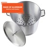 IMUSA 40 Qt Tamale Steamer Vaporera Stock Pot Aluminum Tamalera