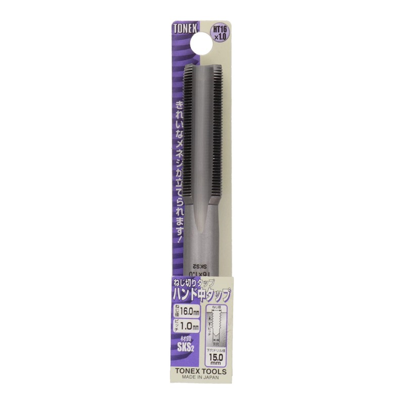 Sankyo Corporation TONEX Hand Tap, Screw Diameter 0.6 inch (16