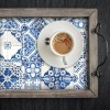 RoomMates Mediterranean Tile Peel And Stick Wallpaper Removable Washable No