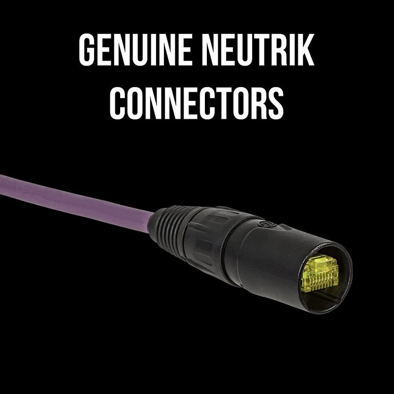 SoundTools SuperCAT Professional Grade Shielded CAT5e etherCON Cable, Flexible Polyurethane