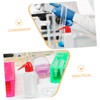 ULTECHNOVO 6pcs Plastic Squeeze Wash Bottles for Lab Cleaning Eyelash