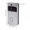 V5 Wireless Smart WiFi DoorBell PIR Video Visual Camera Home