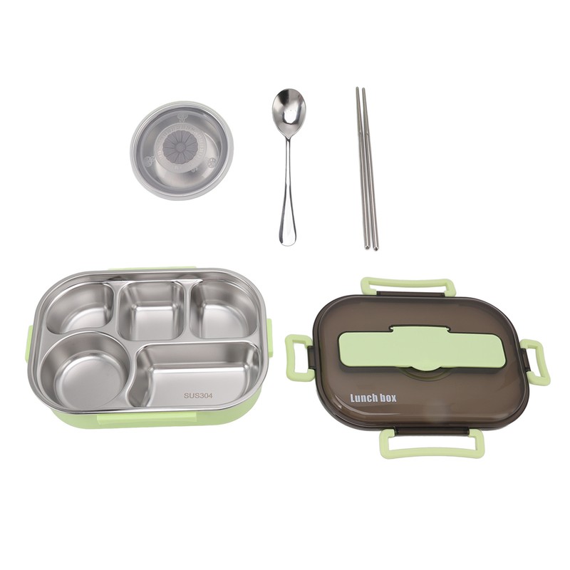 Lunch Container Box Stainless Steel Thermal Lunch Storage Box with