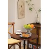 Aimusego Blue and White Party Tray, Ceramic Fruit Dispaly Bowl