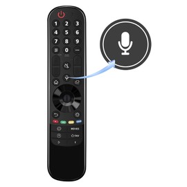 AULCMEET MR21GA Magic Remote Control for LG TV OLED77A1AUA OLED77C1AUA OLED77C1AUB OLED77C1AUB OLED77C1AUB OLED77C1PUB OLED83C1AUA OLED83C1PUA 43NANO75UPA 43UP710000ZUZUZU F 43UP7 560AUD 43UP8000PUA 50NANO75UPA