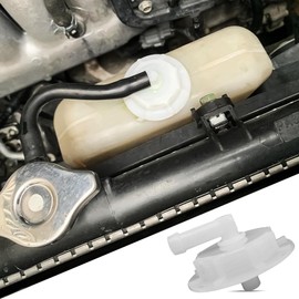 Tecledsn Car Radiator Coolant Reservoir Overflow Tank Cap with Joint, Automotive Replacement Coolant Recovery Bottle Caps 19106-RNA-A48, Compatible with Honda Acura Accord Civic Pilot Insight Elemen