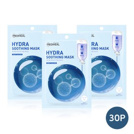 Mediheal 메디힐 데일리 마스크팩 30p/주름개선 수분 탄력 진정 [메디힐 퓨어 카밍 마스크 30p] Mediheal Daily Mask Pack 30p/Wrinkle Improvement Moisture Elasticity Soothing [Mediheal Pure Calming Mask 30p]