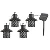 rabalux Ximpu Solar Lights 4 Lights Outdoor IP44 Black