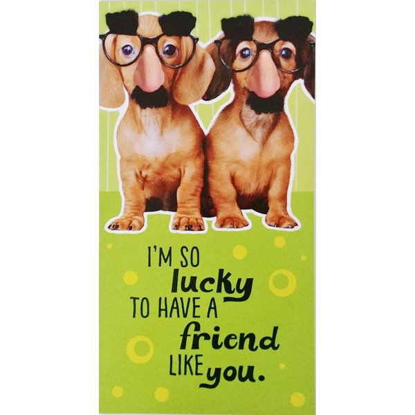 Greeting Card I'm So Lucky To Have A Friend Like
