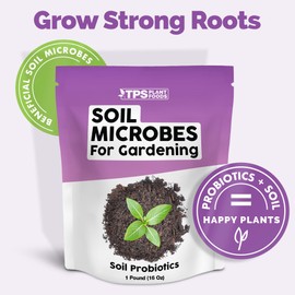 TPS NUTRIENTS Soil Microbes for Nutrient Uptake and Successful Transplanting and Established Plants (16 Ounces)